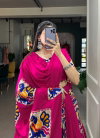 Pink Colour Rayon With Plain Printed Silk Lehenga With Blouse Dupatta Wholesale Market Surat